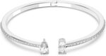 Bracelet Jewelry Collection, Rhodium Tone Finish, Clear Crystals